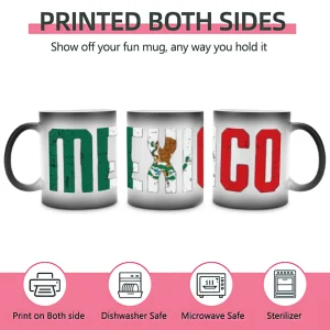 11oz Color Changing Mug - Heat Activated Magic Coffee Cup