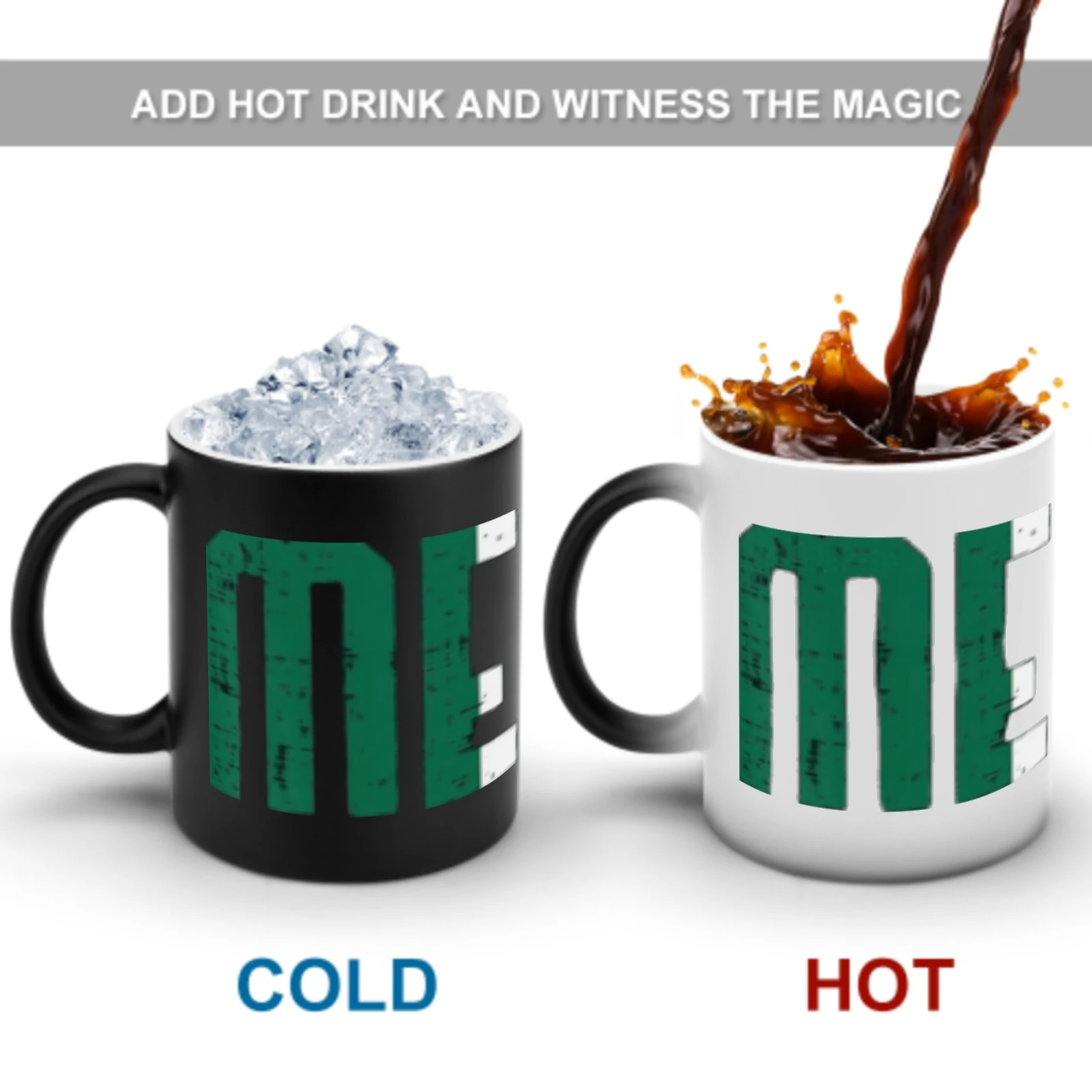 11oz Color Changing Mug - Heat Activated Magic Coffee Cup - Image 5