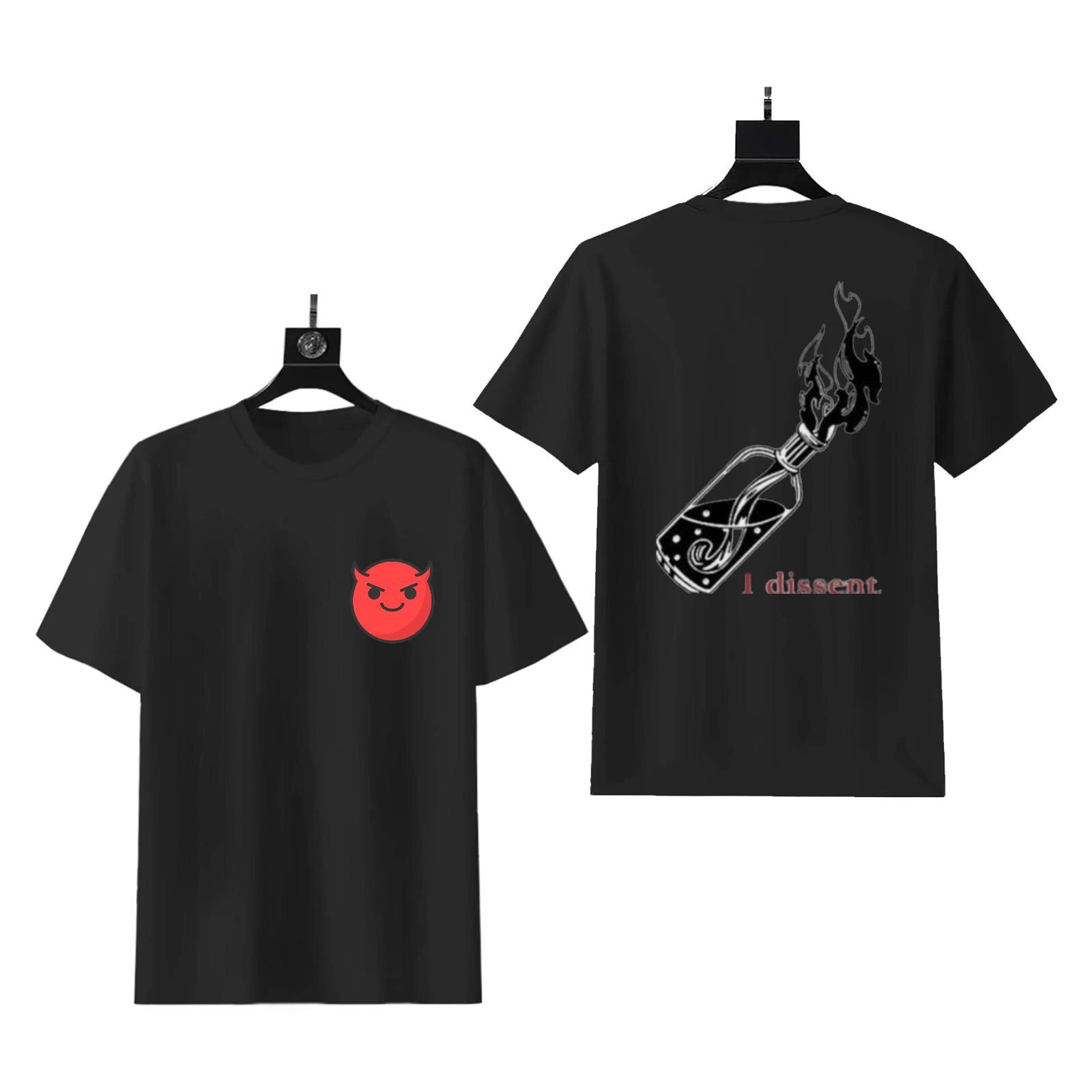 I Dissent T-Shirt | Five Four Pod Black Bottle Graphic Tee - Image 9