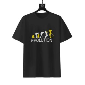Alien Xenomorph T-Shirt | Facehugger Pod Evolution Graphic