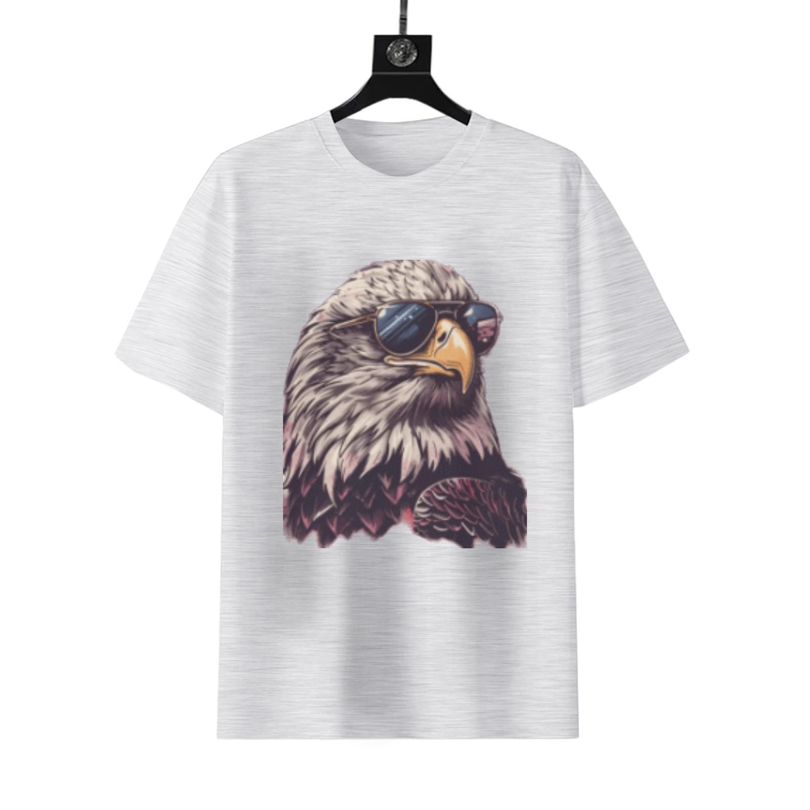 Eagle Sunglasses American Flag T-Shirt | Patriotic Graphic Tee - Image 6