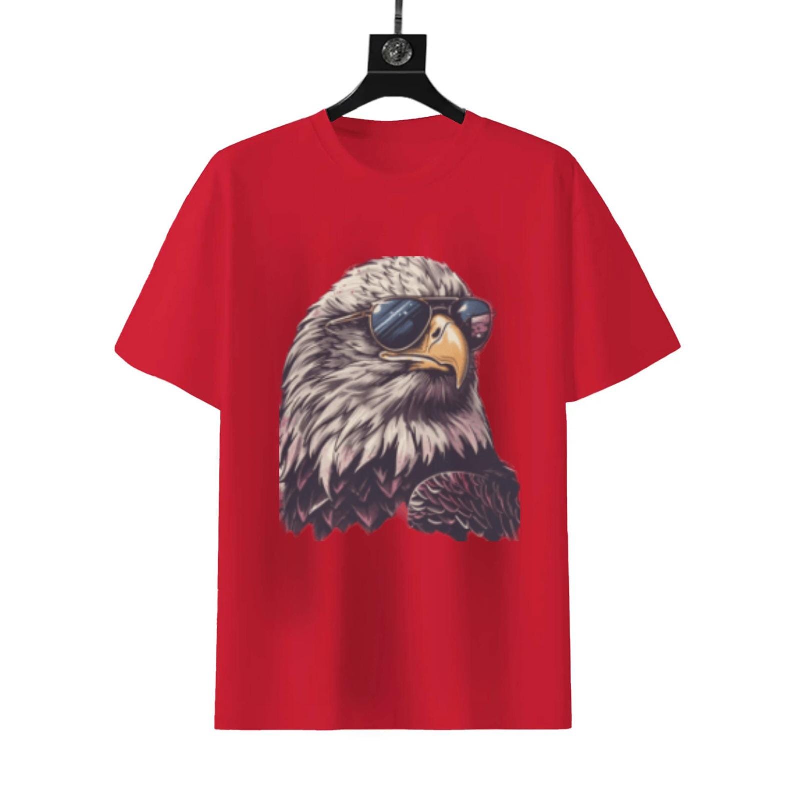 Eagle Sunglasses American Flag T-Shirt | Patriotic Graphic Tee - Image 8