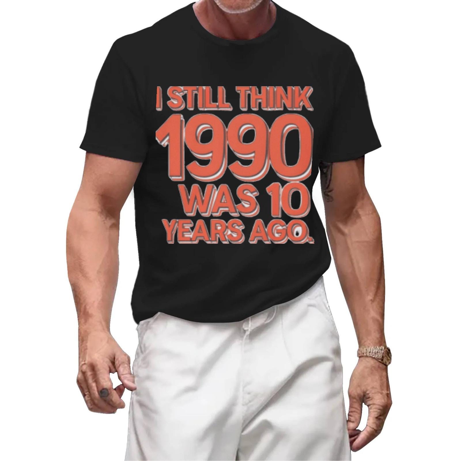 1990 Vintage T-Shirt | Funny Birth Year Birthday Gift Tee - Image 2