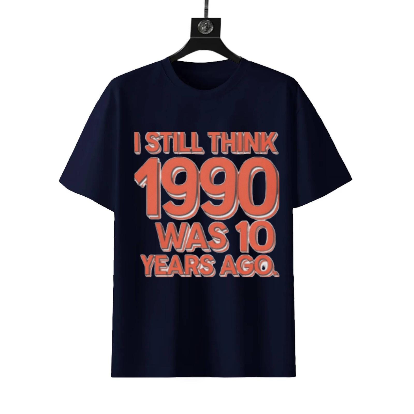 1990 Vintage T-Shirt | Funny Birth Year Birthday Gift Tee - Image 8