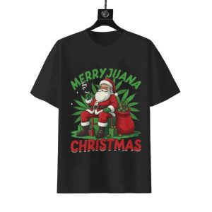 Christmas 420 Santa Weed Pod Stoner Funny Marijuana Gifts