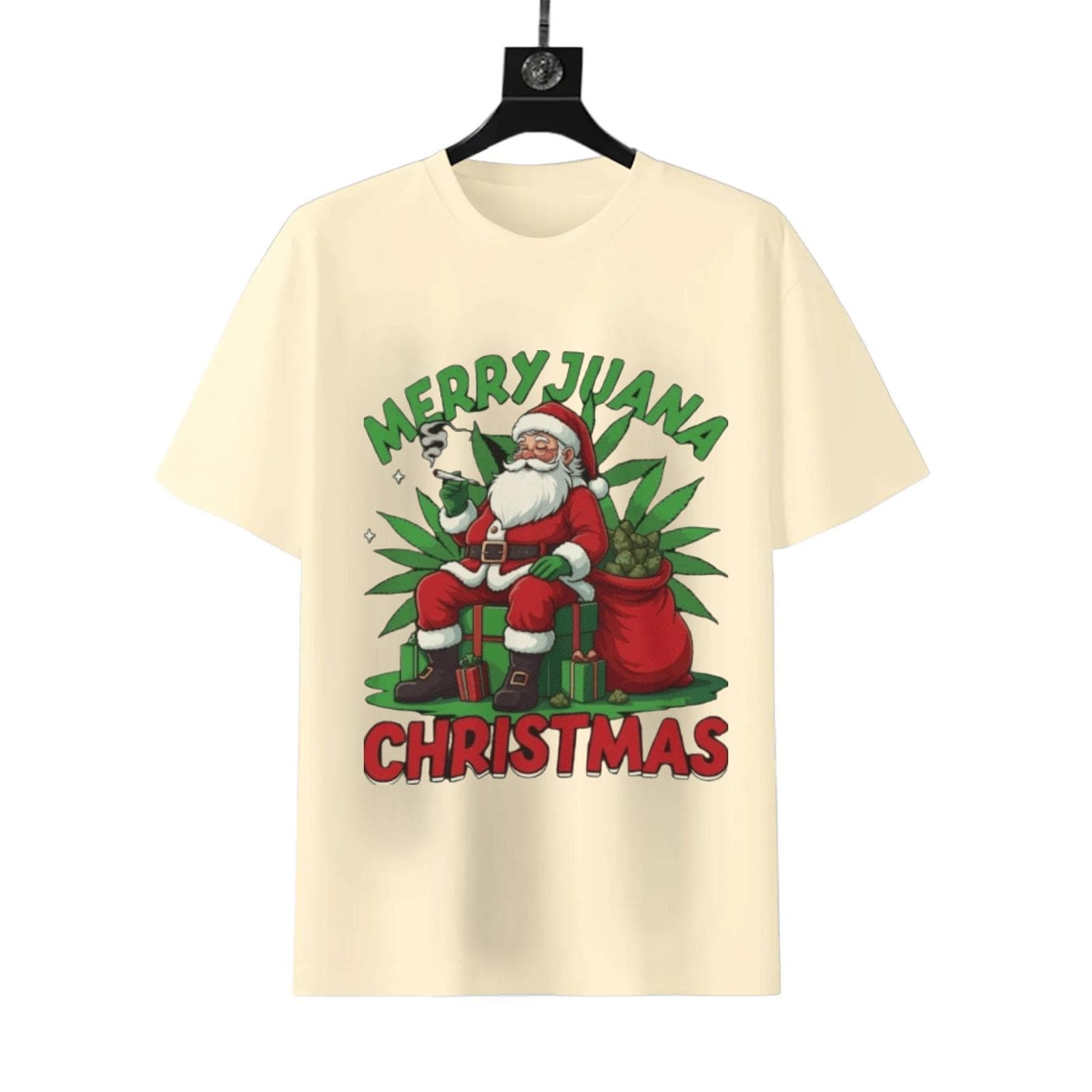 Christmas 420 Santa Weed Pod Stoner Funny Marijuana Gifts - Image 5