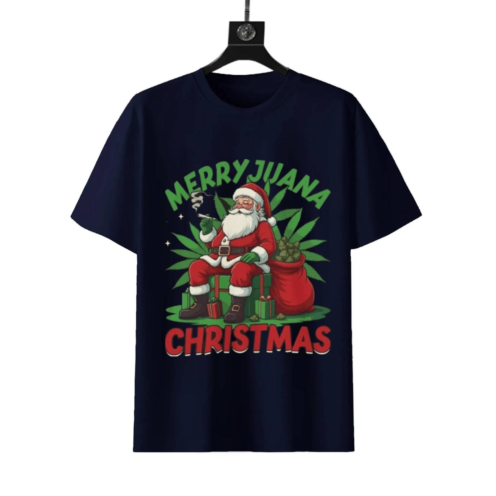 Christmas 420 Santa Weed Pod Stoner Funny Marijuana Gifts - Image 7