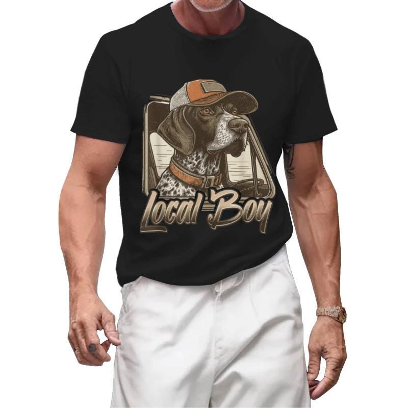 Southern Boy Hunting Dog T-Shirt | Retro Country Pride Tee - Image 5