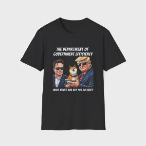 D.O.G.E. Government Efficiency Shirt | Political Humor Tee