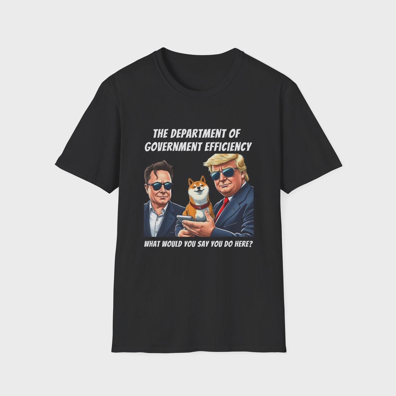 D.O.G.E. Government Efficiency Shirt | Political Humor Tee