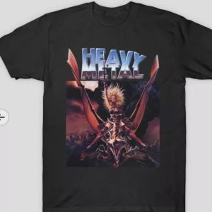 Heavy Metal Movie T-Shirt | Classic Music Film Graphic Tee