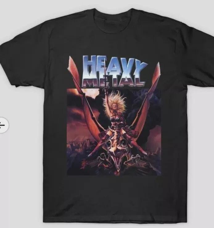 Heavy Metal Movie T-Shirt | Classic Music Film Graphic Tee