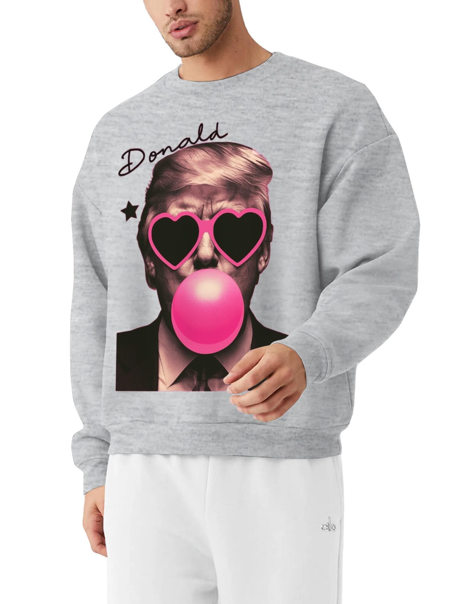Donald Trump Bubble Gum Sweatshirt: Election 47 Tee - Image 8