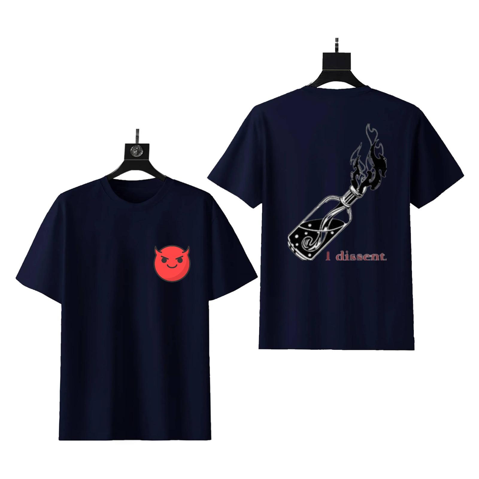 I Dissent T-Shirt | Five Four Pod Black Bottle Graphic Tee - Image 6