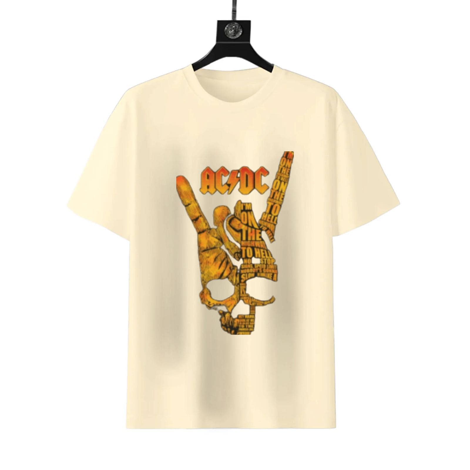 AC/DC Band T-Shirt | Official Logo Heavy Cotton Tee - Image 4