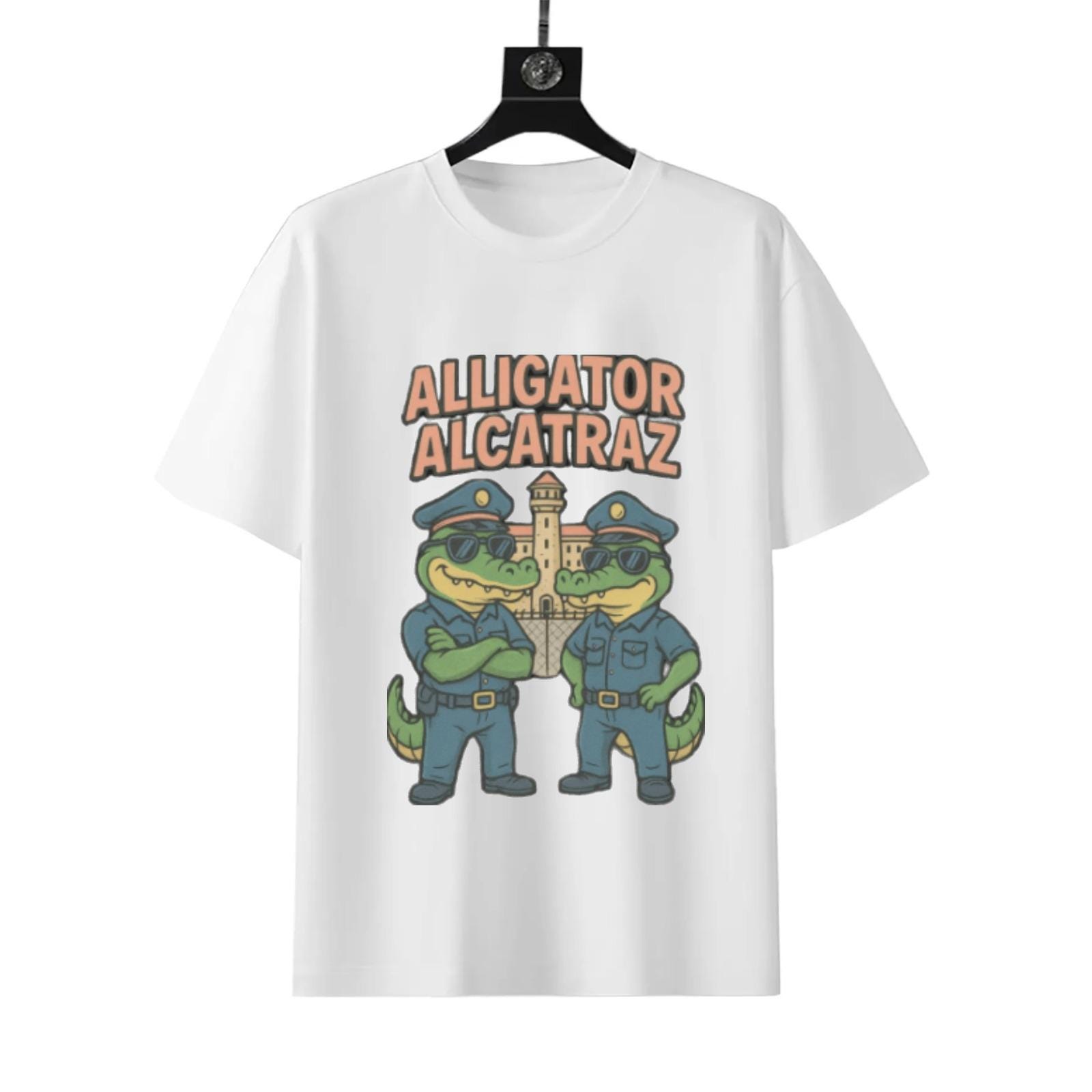 Alligator Alcatraz Florida T-Shirt | Swamp Prison Graphic Tee - Image 9