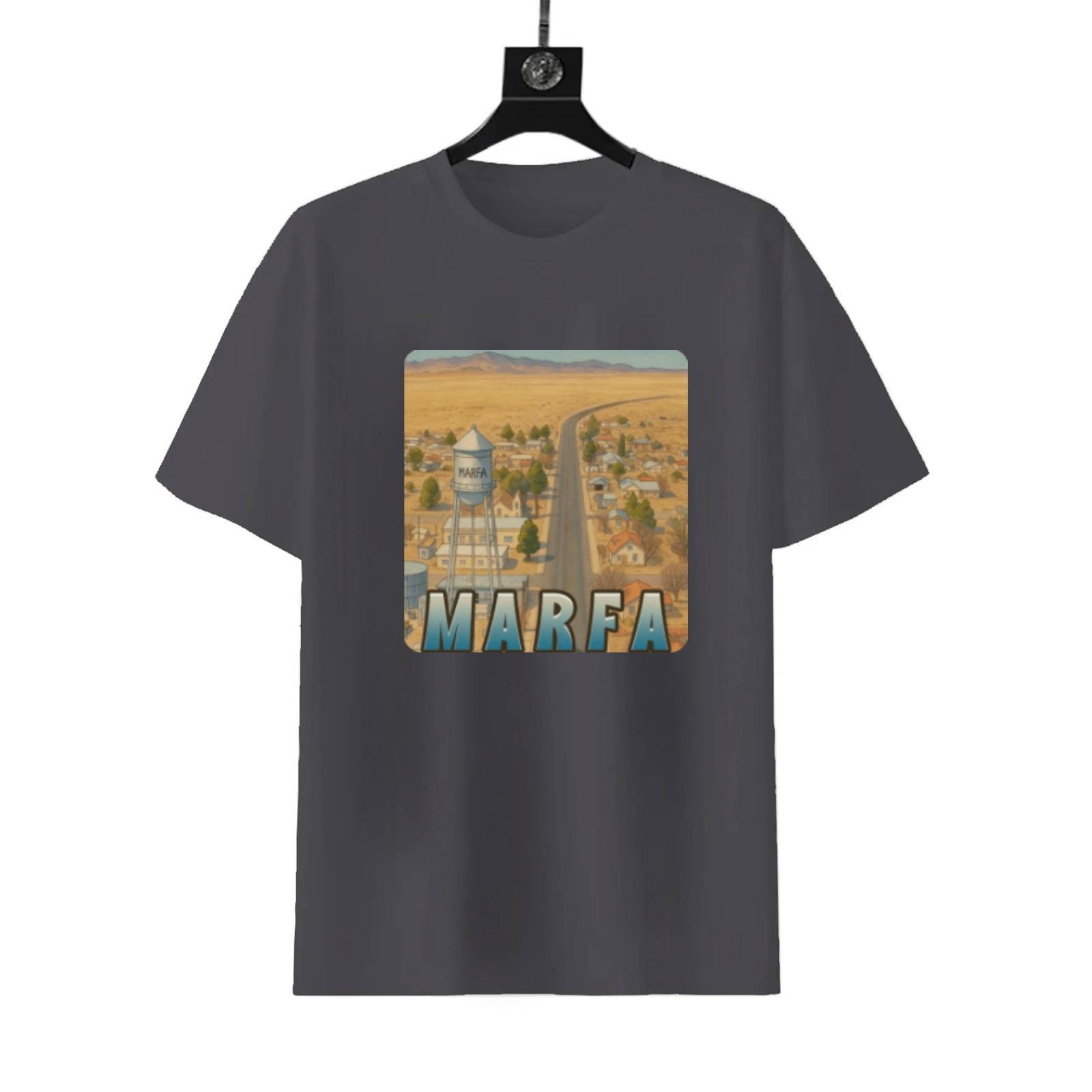 Marfa Texas T-Shirt | Minimalist Desert Landscape Tee - Image 6