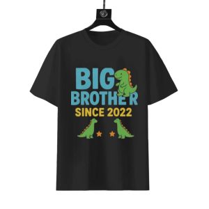 Big Brother Since 2022 T-Shirt | Sibling Bond Humor Tee