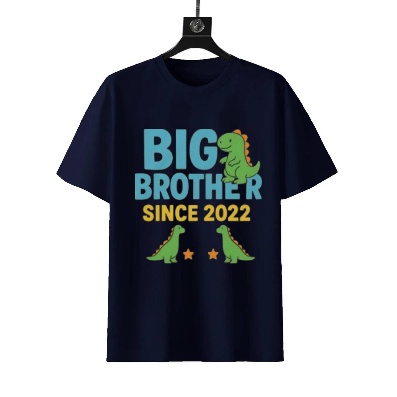 Big Brother Since 2022 T-Shirt | Sibling Bond Humor Tee - Image 7