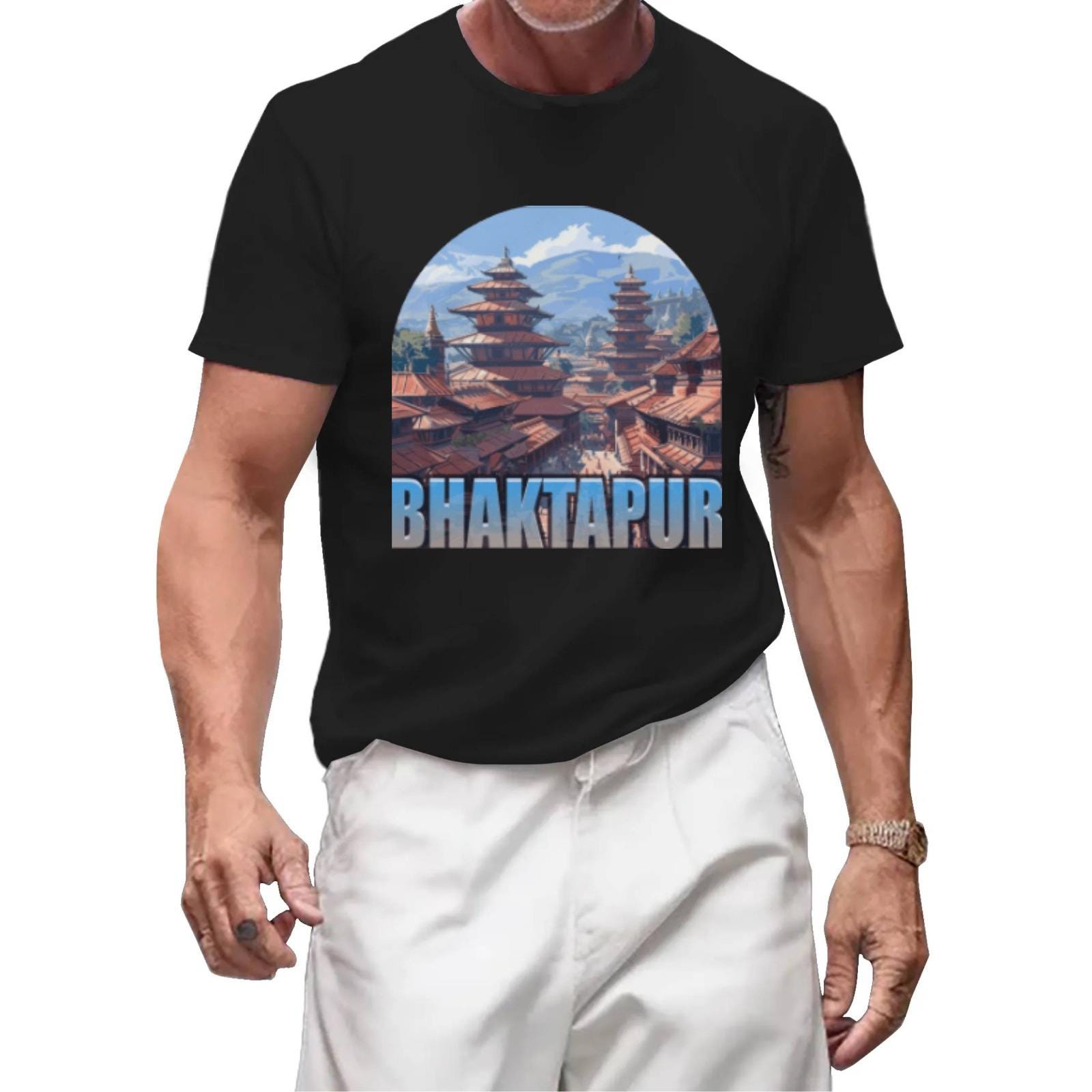 Bhaktapur Nepal T-Shirt | Nepal Cultural Heritage Tee