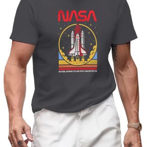 NASA Space Shuttle T-Shirt | Officially Licensed Launch Graphic Tee