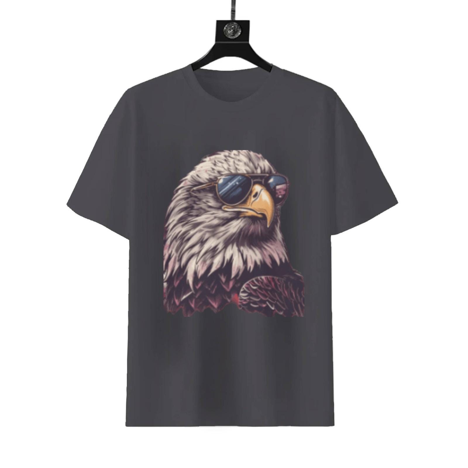 Eagle Sunglasses American Flag T-Shirt | Patriotic Graphic Tee - Image 5