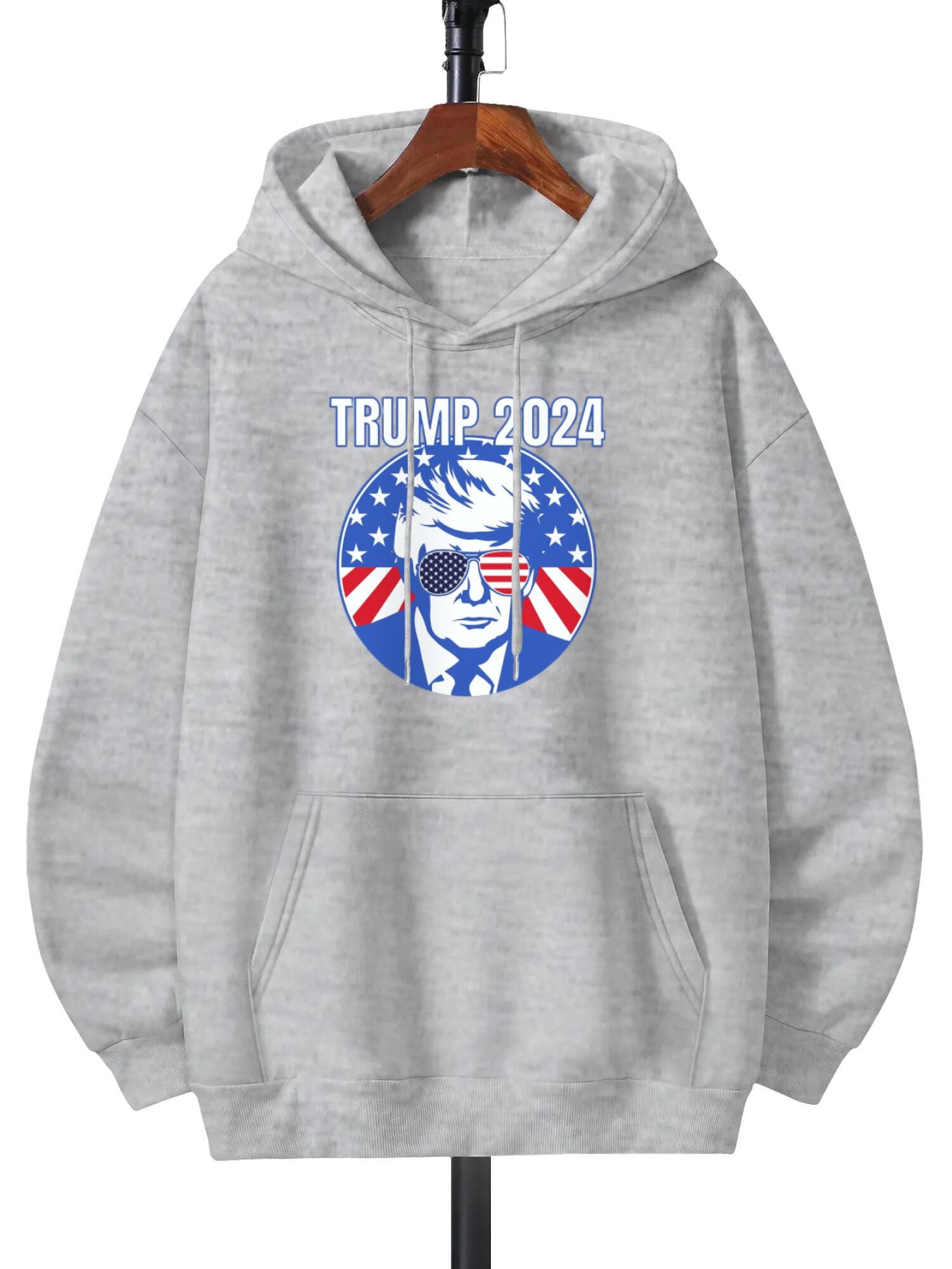 Donald Trump 2024 For President Conservative Republican Pullover Small, Black Direct injection process - Image 6
