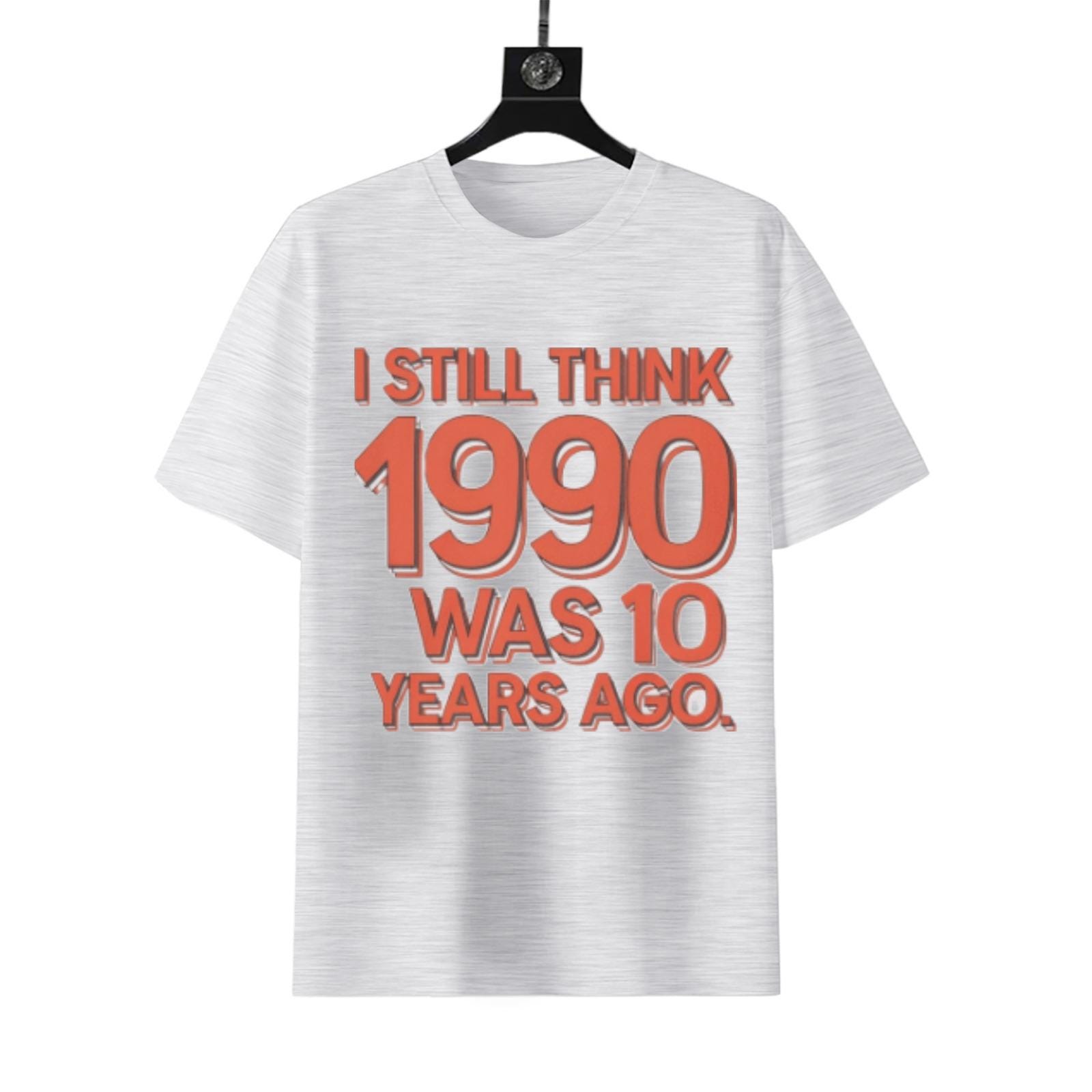 1990 Vintage T-Shirt | Funny Birth Year Birthday Gift Tee - Image 7