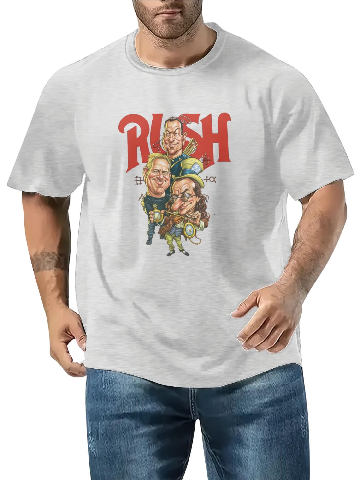 Rush Band 2024 Tour T-Shirt | Official Unisex Concert Tee - Image 7