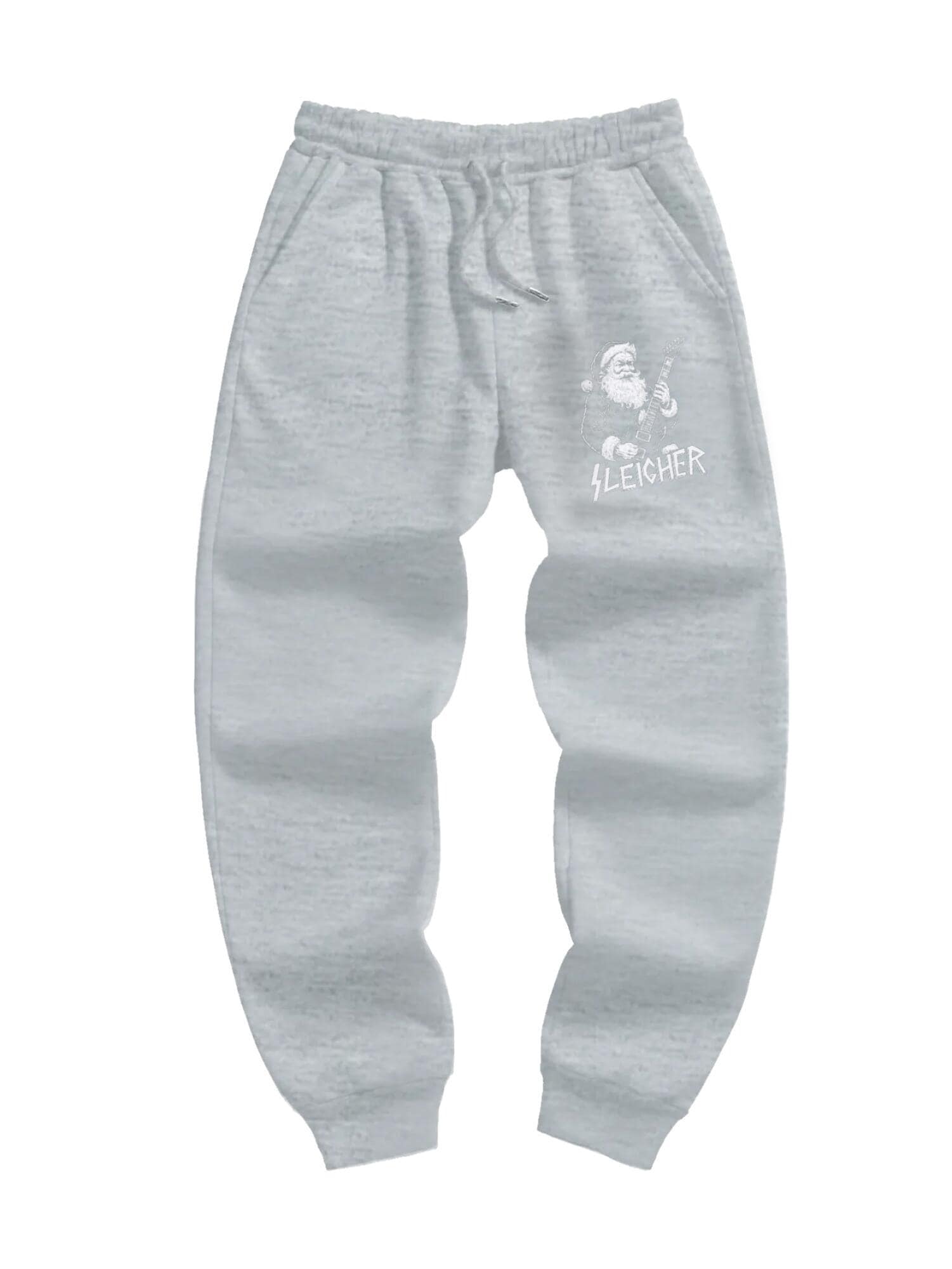 Singer Christmas, Rock Men's 260g polyester sweatpants - Image 8