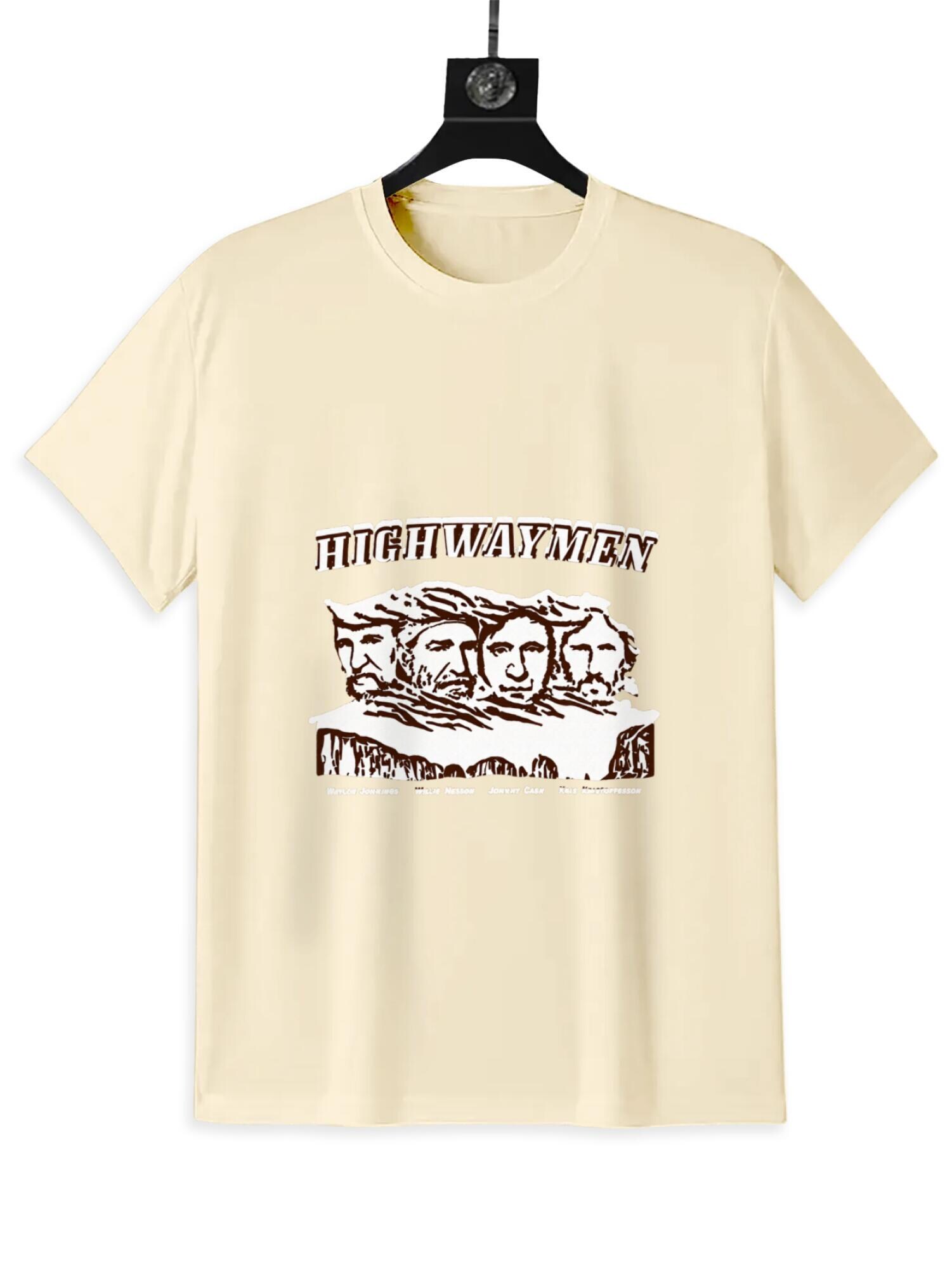 The Highwaymen Band T-Shirt | Waylon Willie Johnny Kris Tee - Image 9