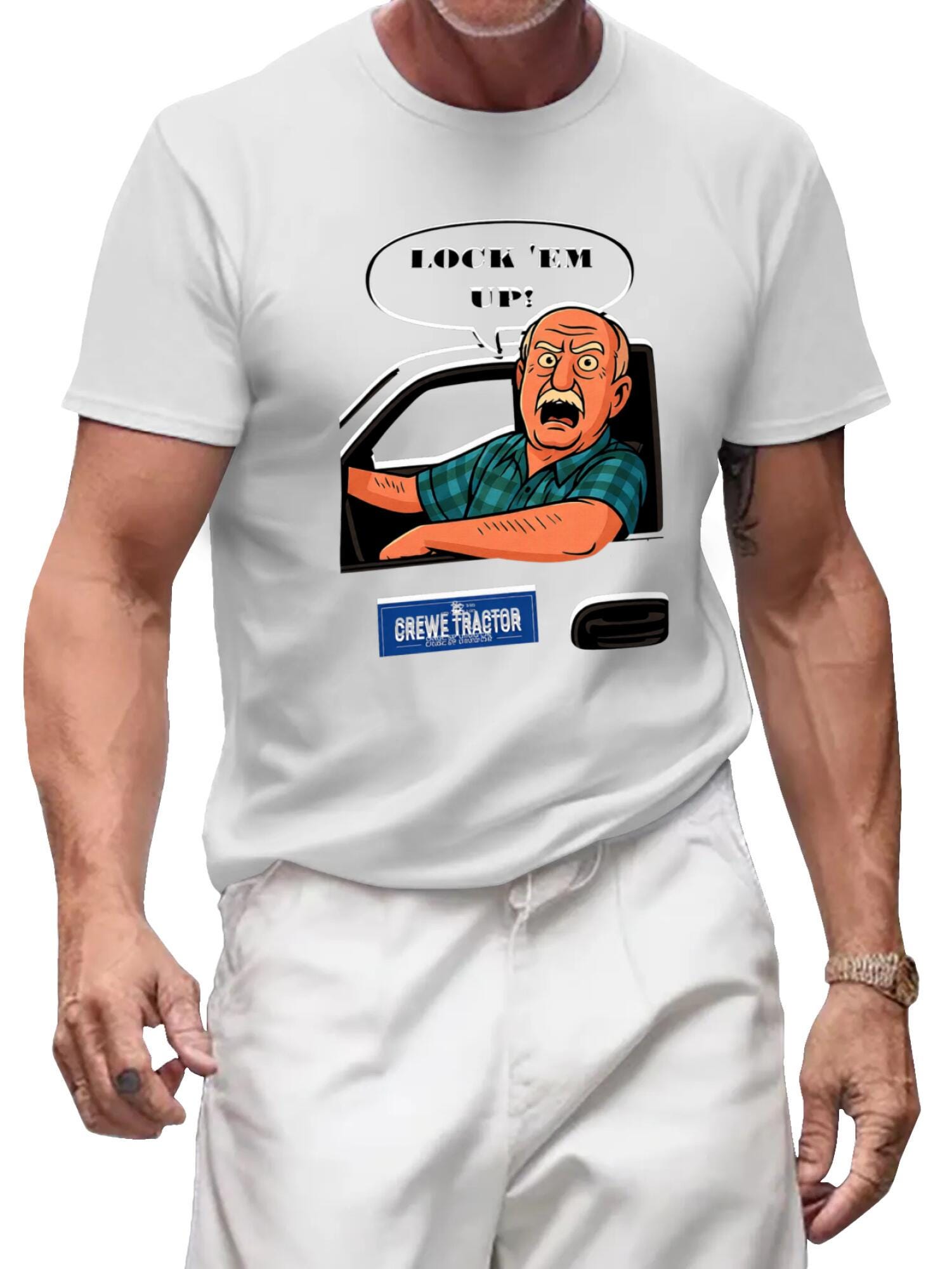 Trey Taylor Lock 'Em Up! T-Shirt | Country Attitude Tee - Image 2