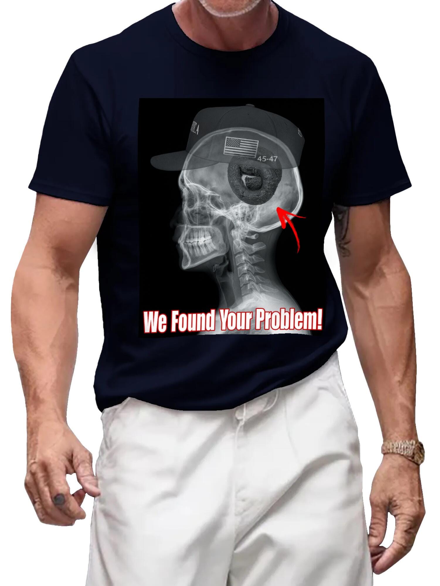 We Found Your Problem T-Shirt | Funny Diagnosis Humor Tee - Image 4