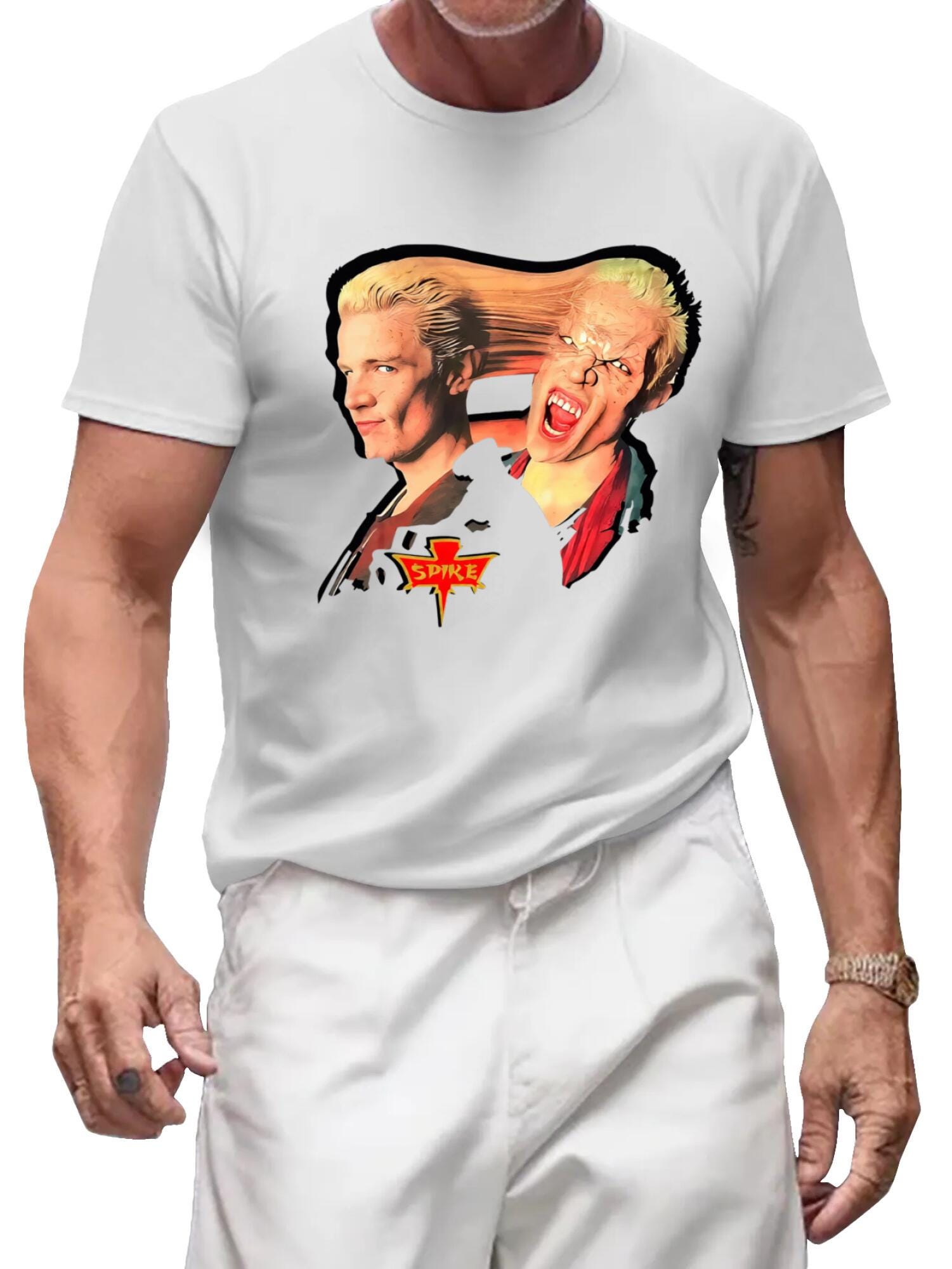 Spike Buffy the Vampire Slayer T-Shirt | Restless Season 4 Tee - Image 3