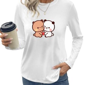 Bubu and Dudu Women's Sweatshirt | Cute Character Print Hoodie