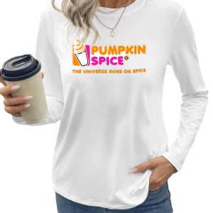 Pumpkin Spice Softball Shirt | Women's Fall Sports Tee, XS-3XL