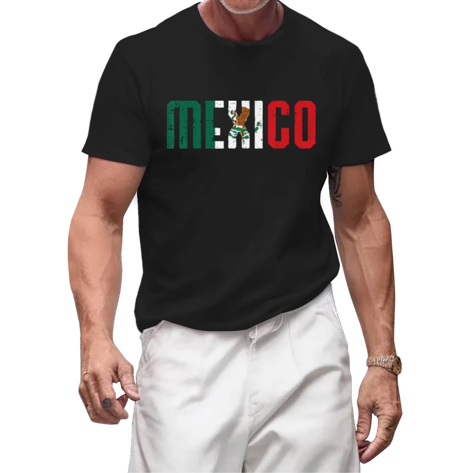 Mexican Independence Day T-Shirt | Vintage Mexico Pride Tee - Image 2