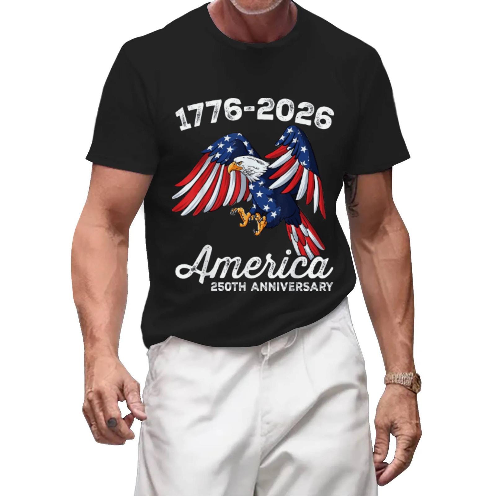 4th of July 250 Year Shirt | 1776-2026 Anniversary Tee - Image 2