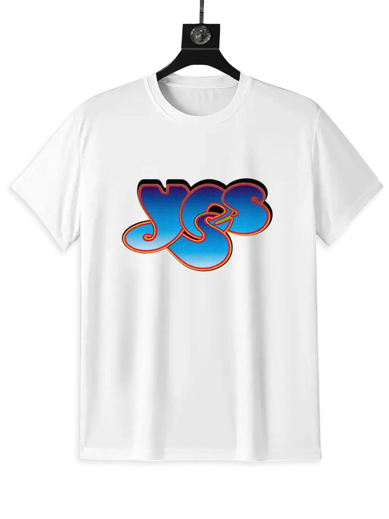 Yes Logo T-Shirt | Classic Blue Graphic Tee, S-4XL - Image 2