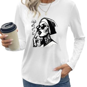 Unholy Nun T-Shirt | Retro Baphomet Graphic Tee