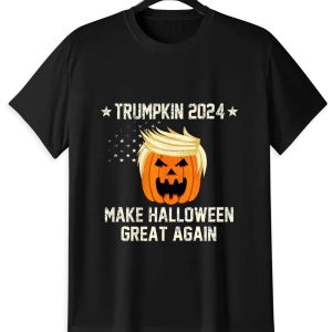 Trumpkin 2024 Halloween T-Shirt | Funny Political Pumpkin Tee