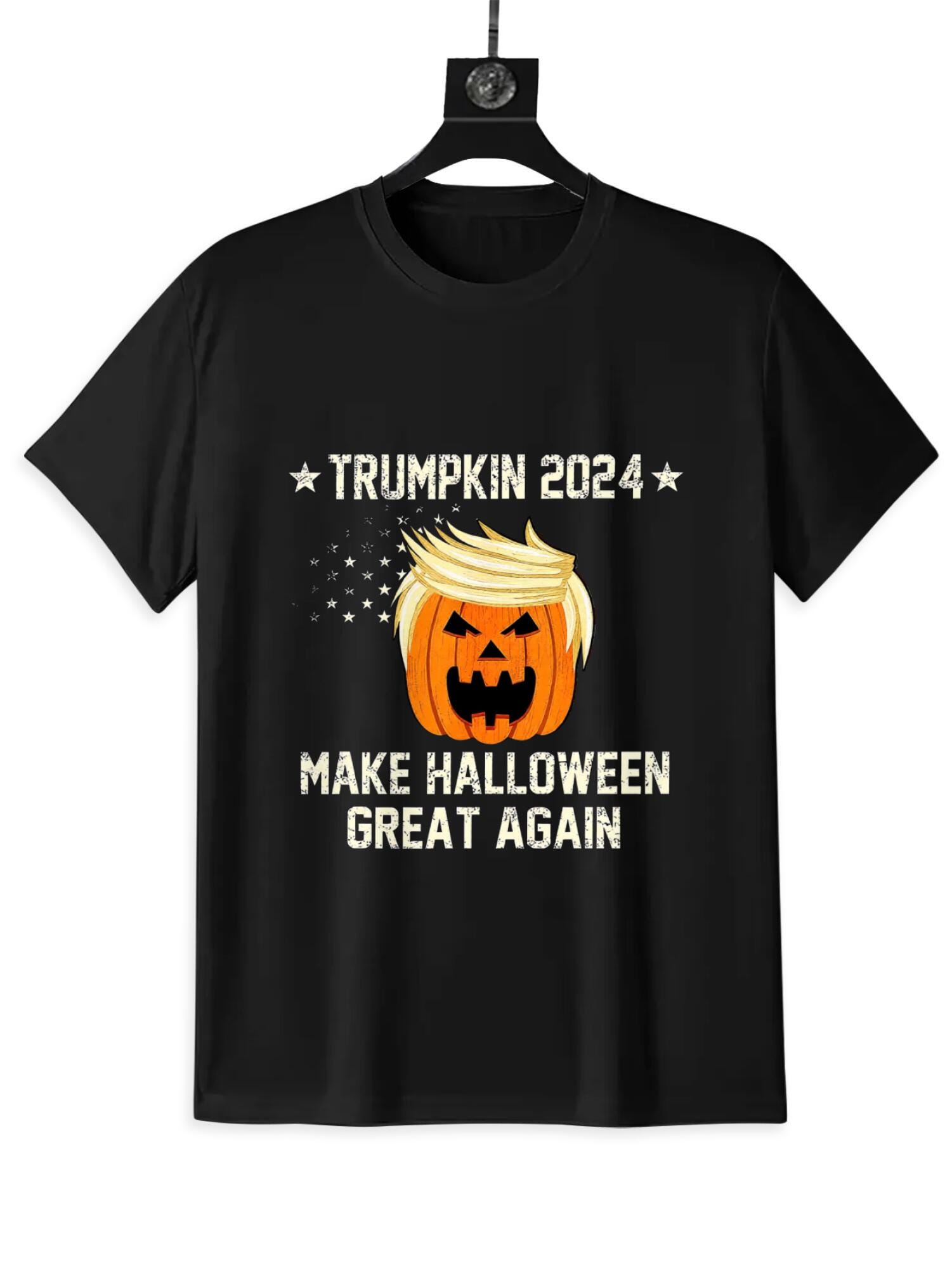 Trumpkin 2024 Halloween T-Shirt | Funny Political Pumpkin Tee