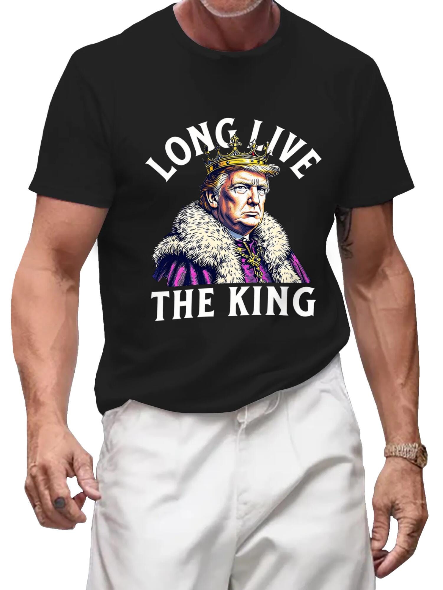 Long Live the King Trump Shirt | President Support Tee - Image 2