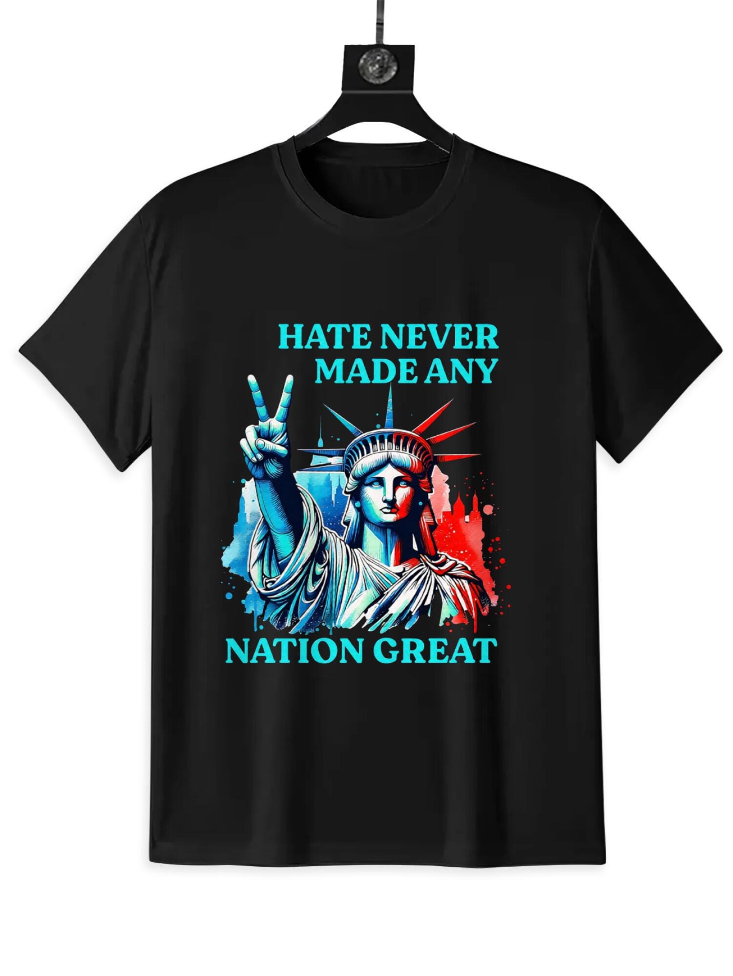 Statue of Liberty Graphic T-Shirt | Political Expression Tee