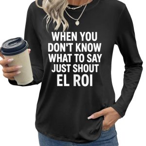 EL ROI Long Sleeve Shirt | Women's Faith Top