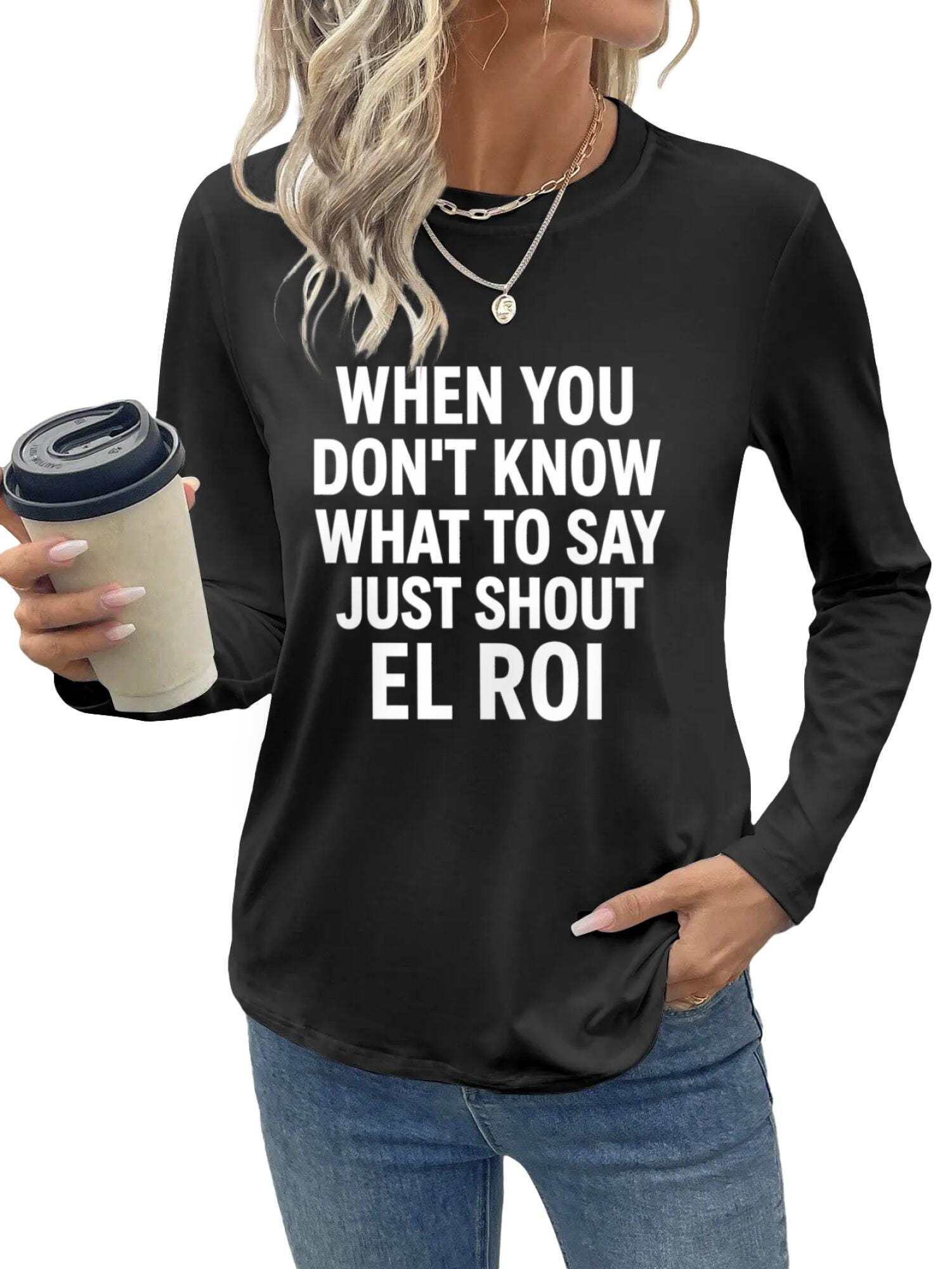 EL ROI Long Sleeve Shirt | Women's Faith Top