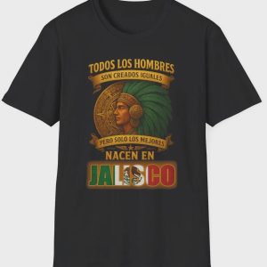 Jalisco Mexico T-Shirt | Aztec Warrior Mexican Pride Tee