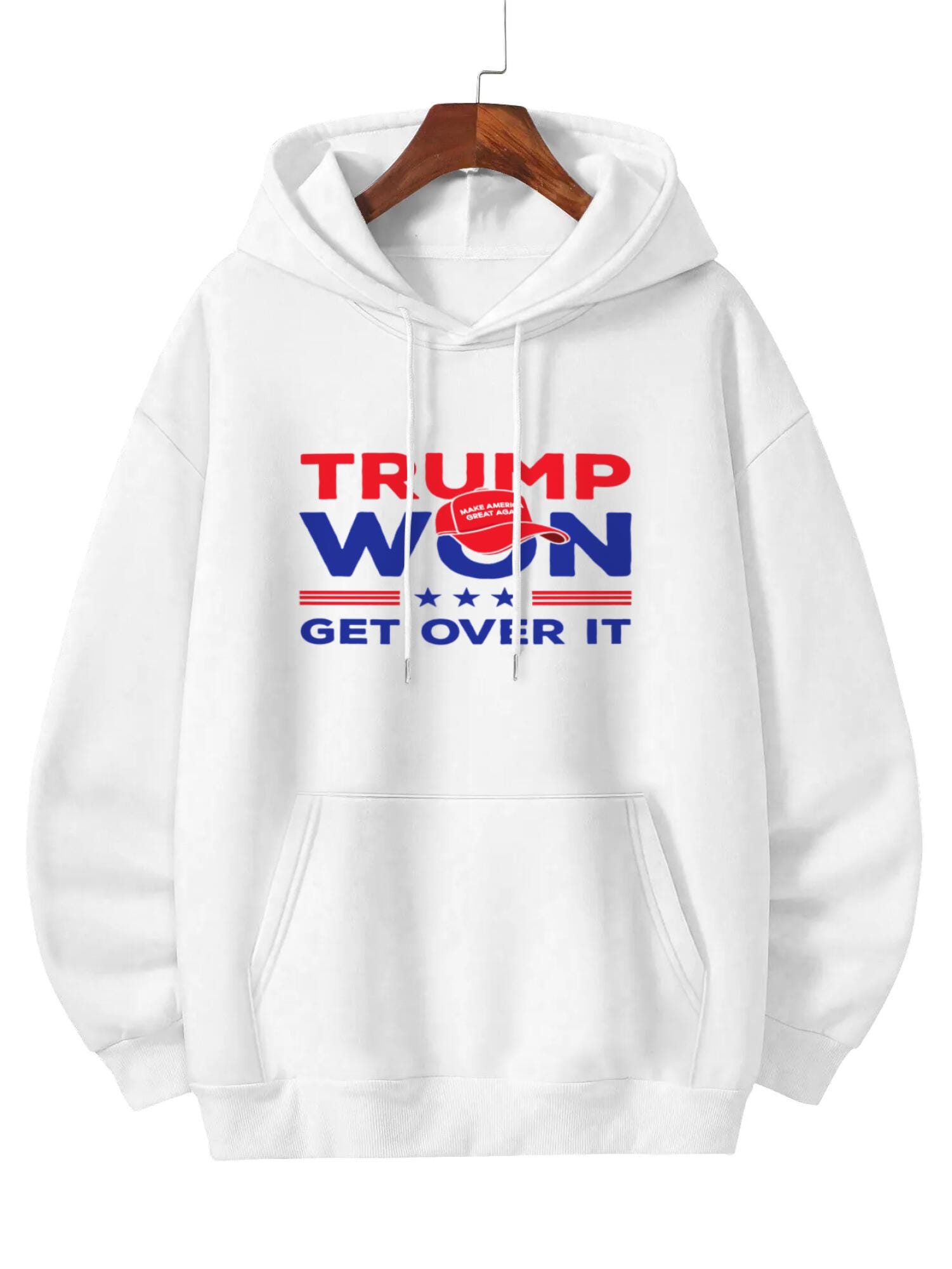 President Donald 47 sweathirt get over IT USA MAGA Fist Pump 2024