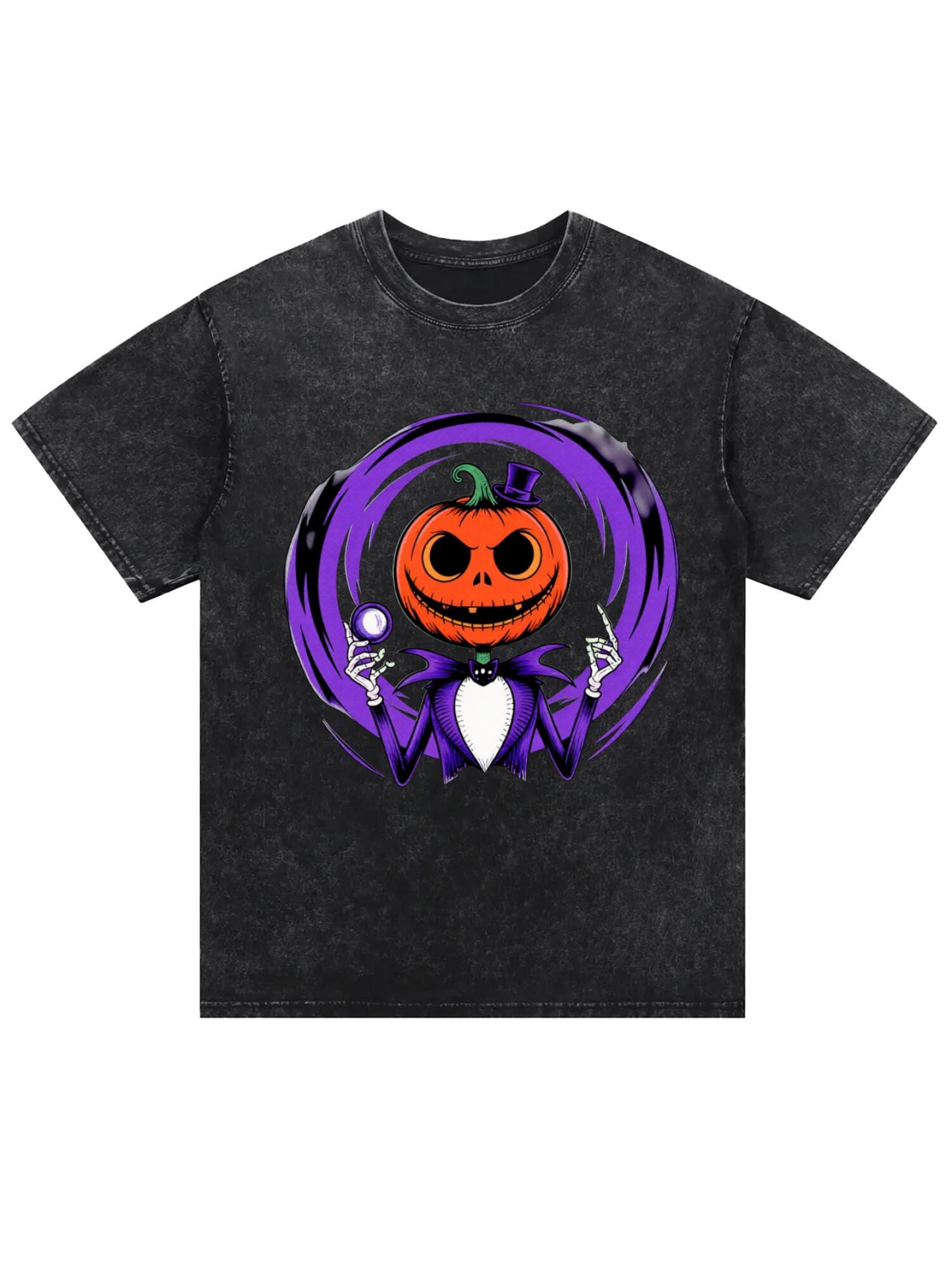 Jack Skellington White House T-Shirt | Halloween Political Satire Tee - Image 3