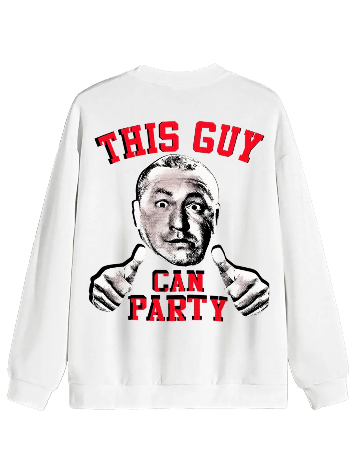 Sweathshirt--Three Stooges--CURLY FOR PRESIDENT - Image 4